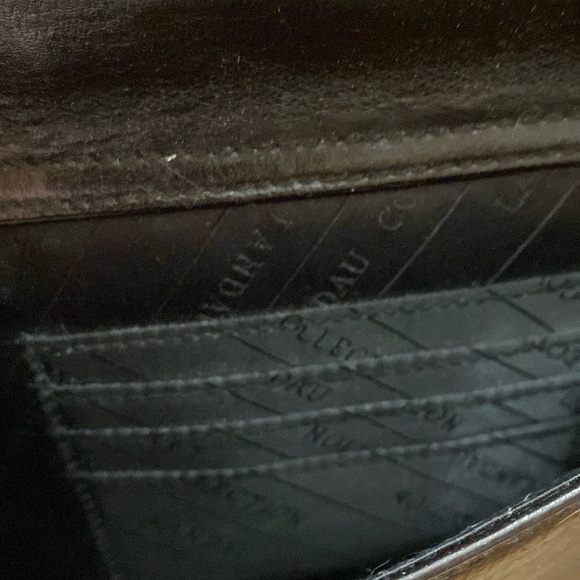 Landau Sacomoto Brown Leather Backpack Bag - Picture 4 of 9